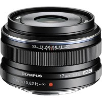 Obiektyw  Olympus (OM System) 17 mm f/1.8 Micro 4/3 czarny