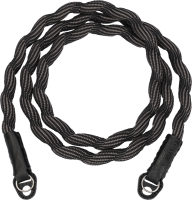 Pasek ARTISAN & ARTIST  ACAM-708 Spiral Cord Strap | Czarno-szary