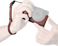 Skórzany pokrowiec SmallRig 5678 Leather Case Kit do RICOH GR IV / GR III / GR IIIx / GR III HDF / GR IIIx HDF | Czerwony