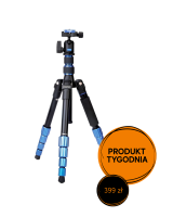 Statyw Benro Slim Travel FSL09CN00 carbon + Głowica kulowa