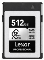 Karta pamięci Lexar CFexpress 4.0 Pro Silver R3600/W3000/SW2600 512 GB