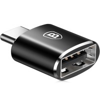 Adapter Baseus z USB-A (żeński) na USB-C (męski) | WYPRZEDAŻ