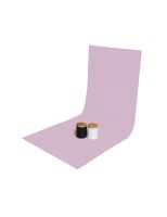 Tło PVC GlareOne 60 x 130 cm -  jasny róż