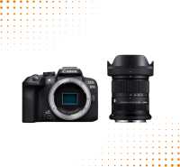 Aparat Canon EOS R10 + Sigma 18-50 mm f/2.8 C DC DN Canon RF 