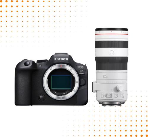 Aparat Canon EOS R6 Mark II + Canon RF 70-200 mm f/2.8 L IS USM