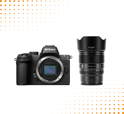 Aparat Nikon Z50 II + Obiektyw Viltrox AF 56 mm F/1.2 PRO Nikon Z