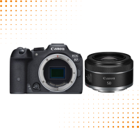 Aparat Canon EOS R7 + Canon RF 50 mm f/1.8 STM 