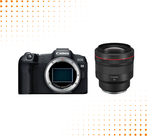 Aparat Canon EOS R8 + Canon RF 85mm f/1.2 L USM