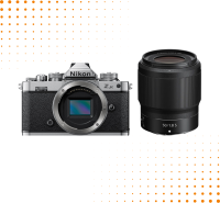 Aparat Nikon Z fc + Obiektyw Nikkor Z 50 mm f/1.8 S | Srebrny