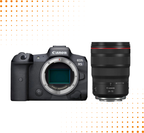 Aparat Canon EOS R5 + Canon RF 24-70 mm f/2.8 L IS USM