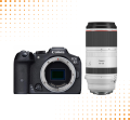 Aparat Canon EOS R7 + Obiektyw Canon RF 100-500 mm f/4.5-7.1 L IS USM
