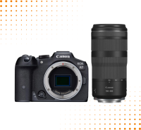 Aparat Canon EOS R7 + Canon RF 100-400 mm f/5.6-8 IS USM 