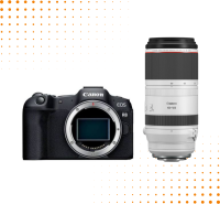 Aparat Canon EOS R8 + Canon RF 100-500 mm f/4.5-7.1 L IS USM