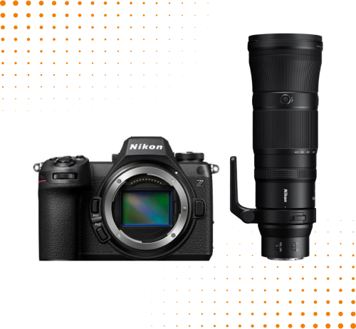 Aparat Nikon Z 6III + Obiektyw Nikon Nikkor Z 180-600 mm f/5.6-6.3 VR
