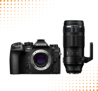 Aparat OM SYSTEM OM-1 Mark II  + Obiektyw OM System ED 100‑400 mm f/5.0‑6.3 IS II 