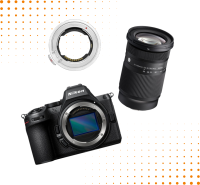  Aparat Nikon Z 5 II + Obiektyw Sigma 20-200 mm F/3.5-6.3 DG Contemporary Sony E  + Adapter Megadap Sony E to Nikon Z  (ETZ21 Pro+)
