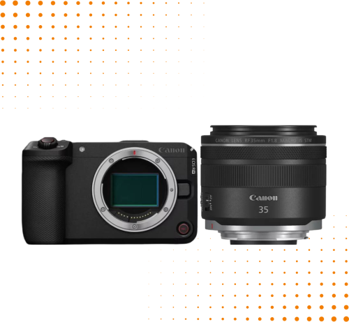 Aparat Canon EOS R6 V + RF 35 mm f/1.8 IS Macro STM