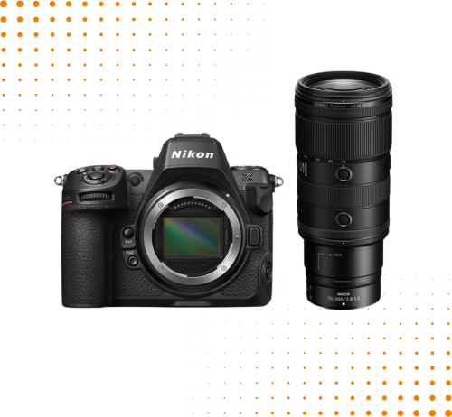 Aparat Nikon Z 8 + Nikkor Z 70-200 mm f/2.8 VR S II