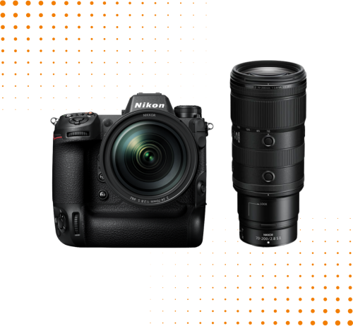 Aparat Nikon Z 9 + Nikkor Z 70-200 mm f/2.8 VR S II