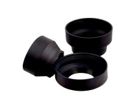 Osłona przeciwsłoneczna 3-funkcyjna gumowa - 49 mm