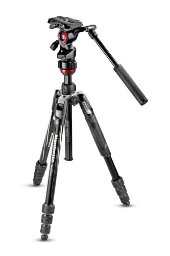Statyw video Manfrotto BeFree Live Twist aluminium + Głowica BeFree Live Fluid