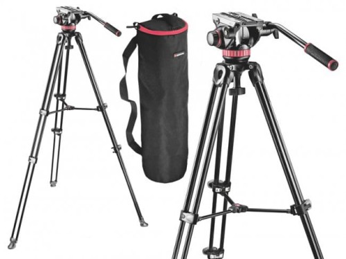 Statyw video Manfrotto MVK502AM + Głowica 502A