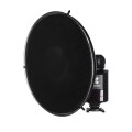 Beauty Dish Quadralite Reporter srebrny 30 cm