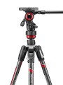 Statyw video Manfrotto BeFree Live Twist carbon + Głowica Befree Live Fluid
