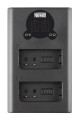 Ładowarka dwukanałowa Newell DL-USB-C do akumulatorów BLN1 OM System