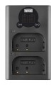 Ładowarka dwukanałowa Newell DL-USB-C do akumulatorów DMW-BLF19 Panasonic Lumix