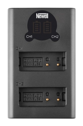 Ładowarka dwukanałowa Newell DL-USB-C do akumulatorów DMW-BLG10 Panasonic Lumix