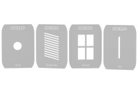 Zestaw modyfikatorów MagMod MagMask Standard Set