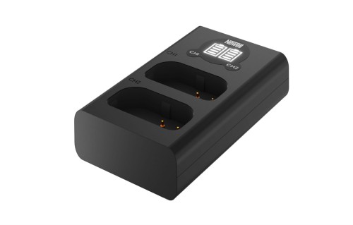 Ładowarka dwukanałowa Newell DL-USB-C do akumulatorów DMW-BLJ31 Panasonic