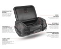 notopstryk Plecak Wandrd Hexad Carryall 60 - czarny