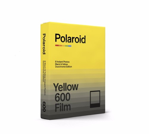 Wkłady Polaroid DuoChrome Film for 600  Black&Yellow