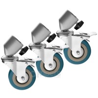 Kółka do statywu oświetleniowego 25mm (3szt)