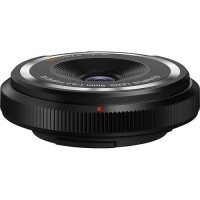 Obiektyw dekielkowy Olympus 9 mm f/8 Fisheye micro 4/3 black