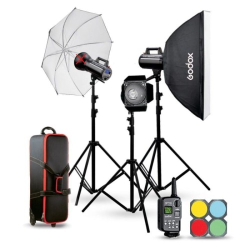 Zestaw studyjny Godox GSII (2xGS200II + GS400II)