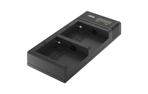 Ładowarka dwukanałowa Newell Ultra Fast Type-C do akumulatorów NP-F, NP-FM