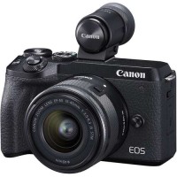 Aparat Canon EOS M6 Mark II + EF-M 15-45 mm IS STM + wizjer elektroniczny  