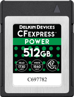 Delkin CFexpress Power R1730/W1430 512 GB 