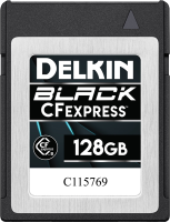 Delkin CFexpress BLACK R1645/W1405 128GB 