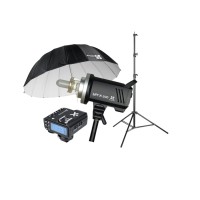 Zestaw studyjny do fotografii dziecięcej i rodzinnej | UP X 200,  Statyw AIR 260, Navigator X Plus,  Space 150cm z dyfuzorem  | BASIC