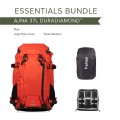 Notopstryk Plecak F-Stop Ajna DuraDiamond Essential Bundle- pomarańczowy