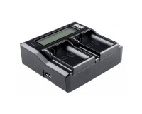 Ładowarka LCD Newell Dual Charger do akumulatorów DMW-BLF19E (Panasonic Lumix: GH3, GH4, GH5)