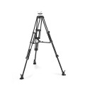 Statyw video Manfrotto Twin Alu + Głowica Nitrotech 608