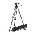 Statyw video Manfrotto Twin Carbon + Głowica Nitrotech 612