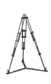 Statyw video Manfrotto Twin Carbon + Głowica Nitrotech 612
