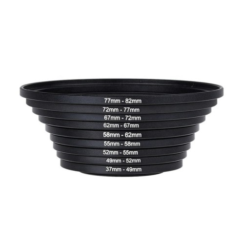 Zestaw redukcji filtrowych od 37mm do 82mm