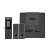 Zestaw do bezprzewodowej transmisji dźwięku Comica VDLive 10 USB Black Wyprzedaż!